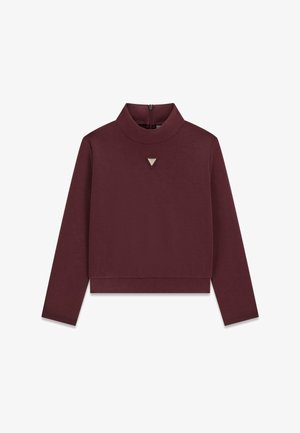 Guess, JUNIOR CORE LS ACTIVE TOP_MINI ME - Sweatshirt - dunkelrot