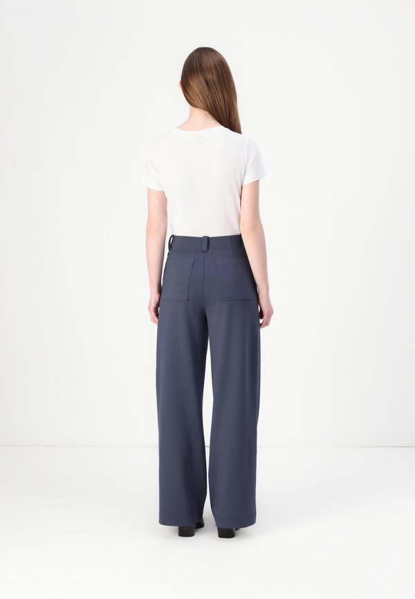 MILANO STRAIGHT PANTS - Trousers - india ink2