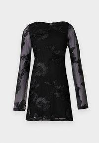 VMMILA DETAIL SHORT DRESS - Nappali ruha - black