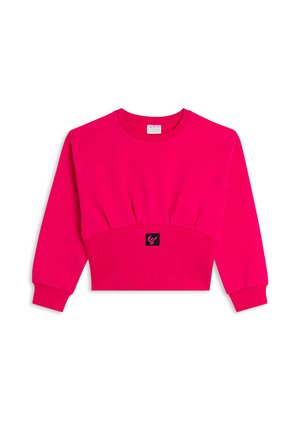 CROPPED CON MAXI FASCIA - Sudadera - pink