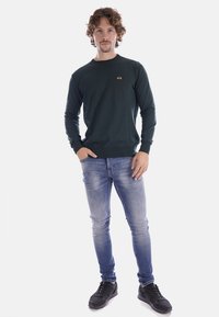 La Martina Grigio Cotton Mens Sweatshirt