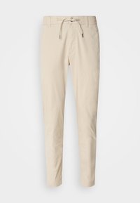 TAPERED - Kelnės - light beige
