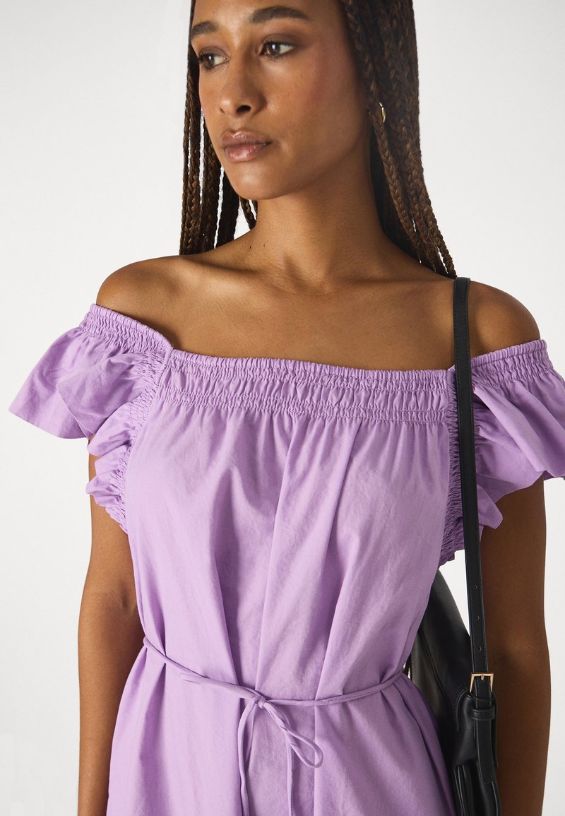 off the shoulder dress cocktail Apolline