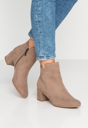 Boots à talons - beige