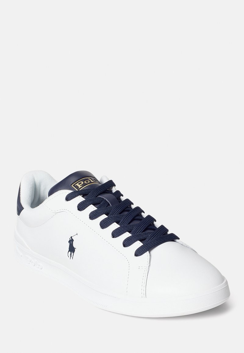 Polo Ralph Lauren COURT LEATHER SNEAKER Trainers white/navy