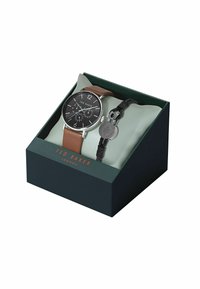 Ted Baker PHYLIPA - Chronografinis laikrodis - brown & black