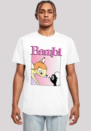 DISNEY BAMBI NICE TO MEET YOU - T-Shirt print - white