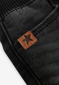 Next PULL-ON REGULAR FIT - Denimshorts - black