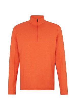 Ziener JELANO - Long sleeved top - orange pumpkin