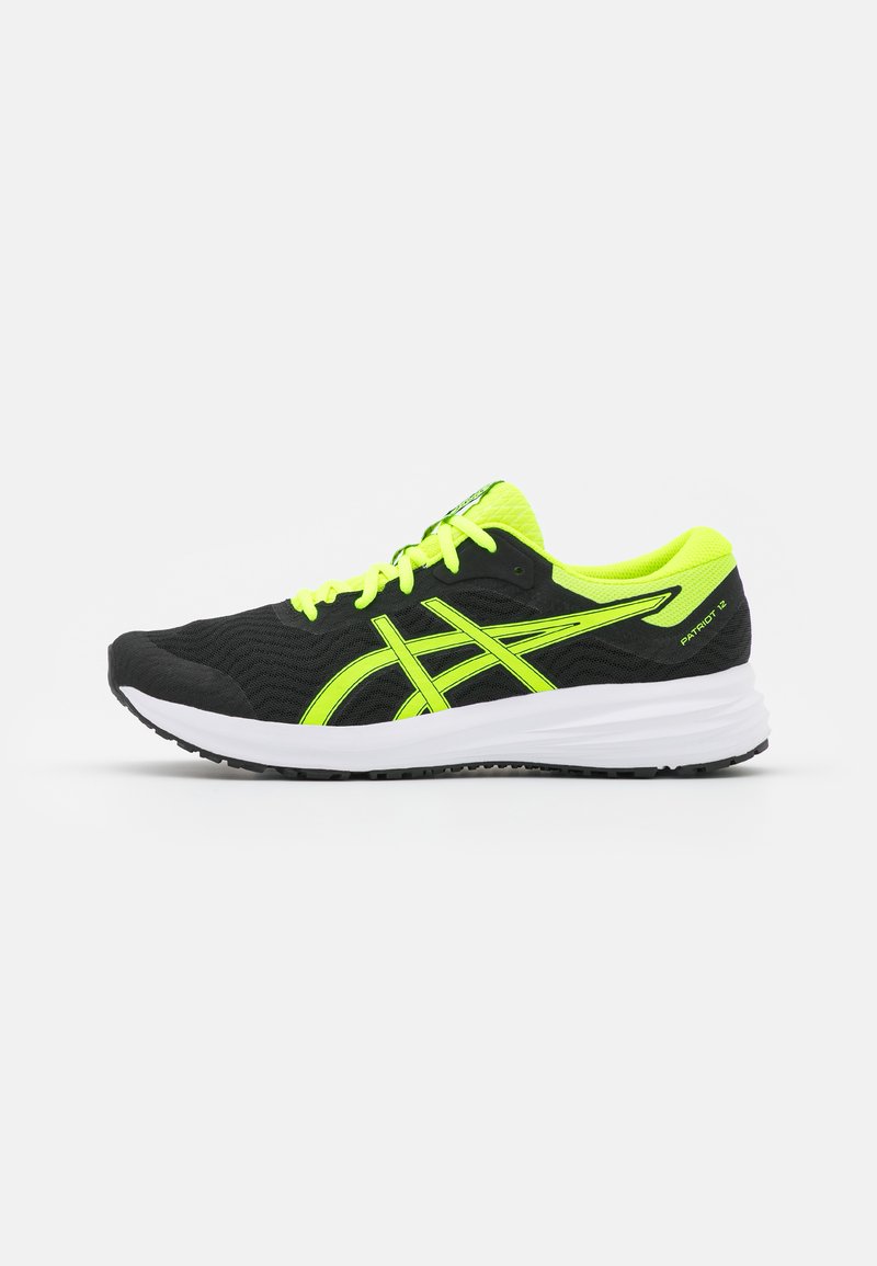 Herren Laufschuhe | ASICS PATRIOT 12 Laufschuh Neutral black/safety yellow/schwarz - ZO57520 Herren Laufschuhe | ASICS PATRIOT 12 Laufschuh Neutral black/safety yellow/schwarz - ZO57520