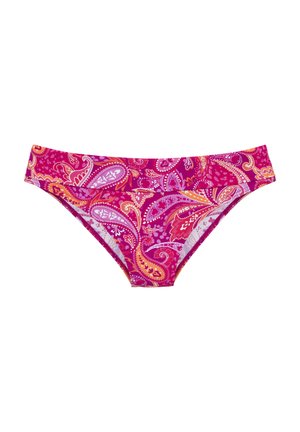 Bikini-Hose - pink bedruckt