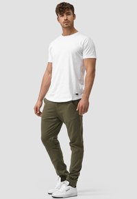 INDICODE JEANS - ZANNES - Džíny Slim Fit - army Miniatura obrázku 1