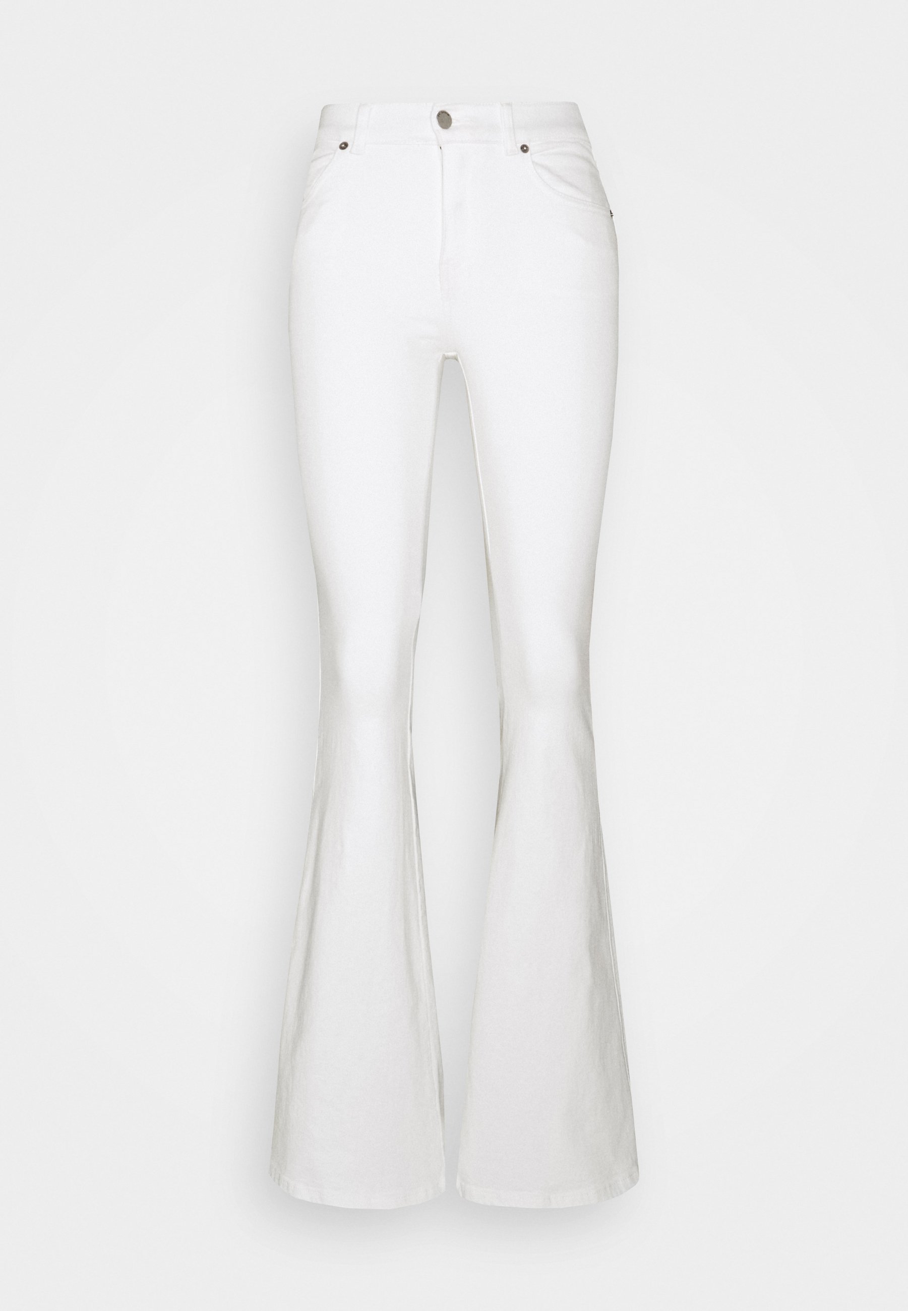 Dr.Denim MACY - Flared Jeans - off white/off-white - Zalando.co.uk