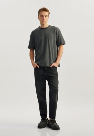 STEVE  - Vaqueros boyfriend - black