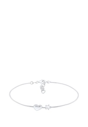 HEART STAR - Armband - silberfarben