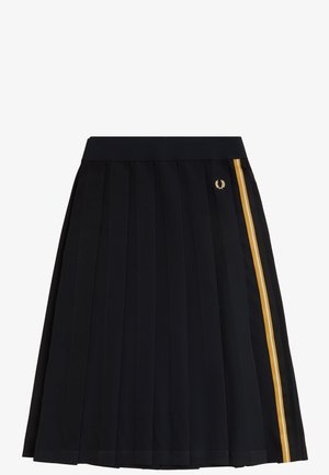 Fred Perry, Faltenrock - black/champagne