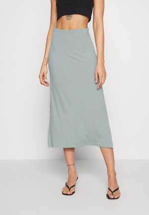 BASIC Midaxi skirt - Maxi sukně - abyss