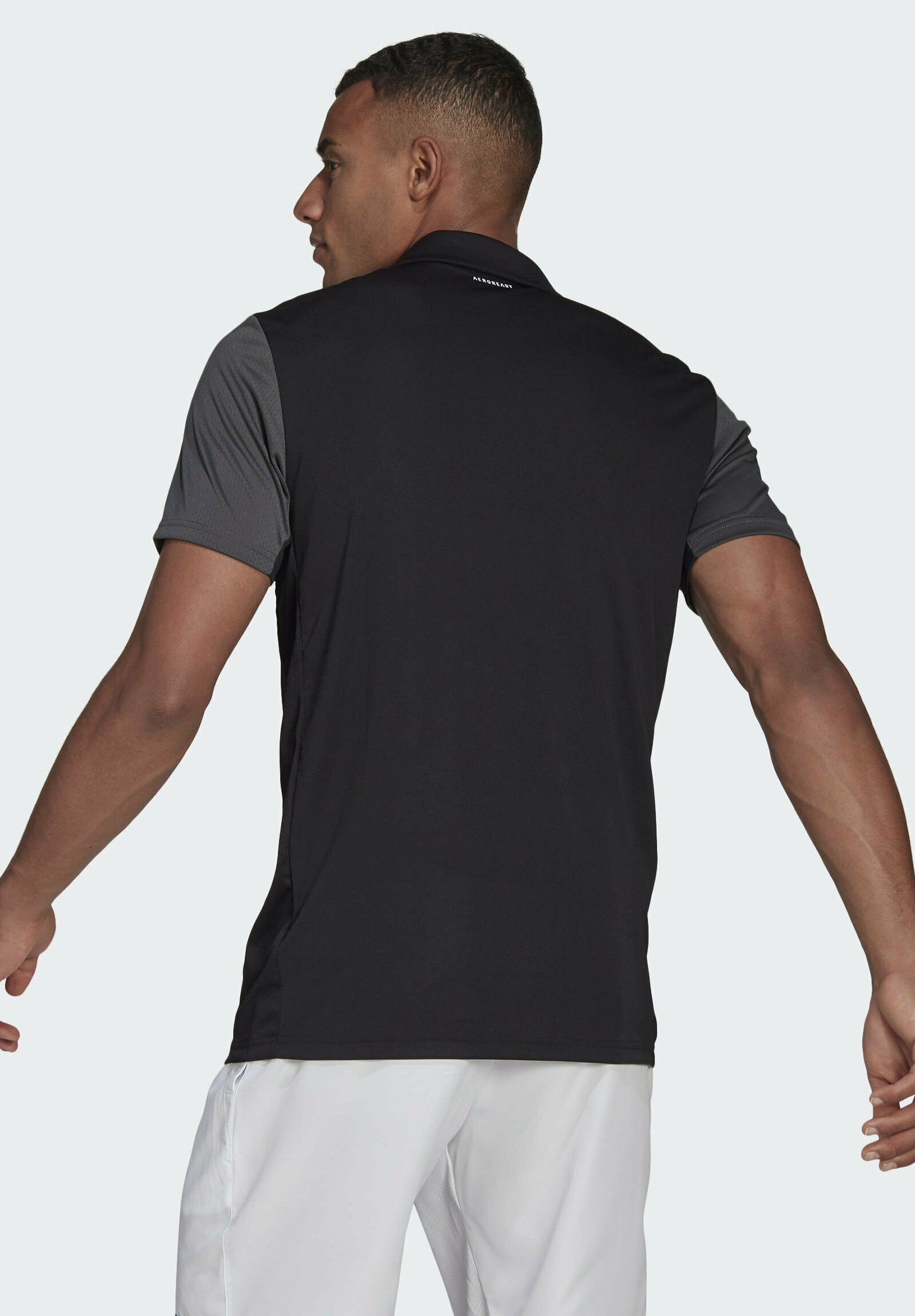 adidas Performance CLUB POLO TENNIS AEROREADY PRIMEGREEN REGULAR SHIRT -  Poloshirt - black/Zwart - Zalando.nl