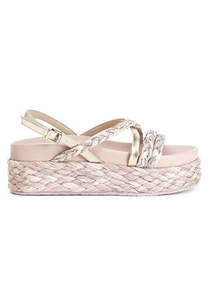 Plateausandaler - cipria