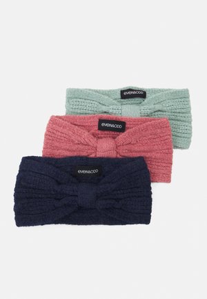 3 PACK - Ear warmers - pink/mint/dark blue