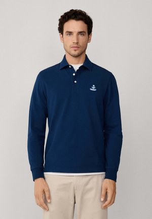 LS BIRD PIMA PIQ POL - Poloshirt - naval blue