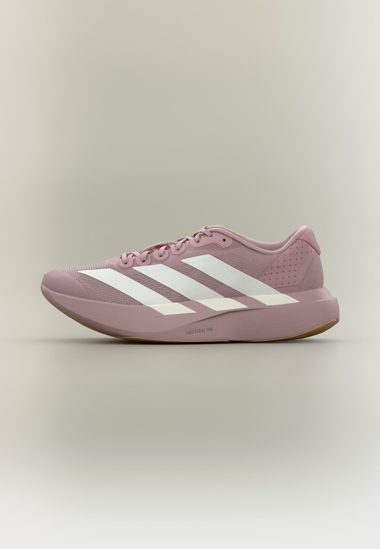 adidas ADIZERO EVO SL UNISEX - Road running shoes - magic mauve/off white/warm sandstone
