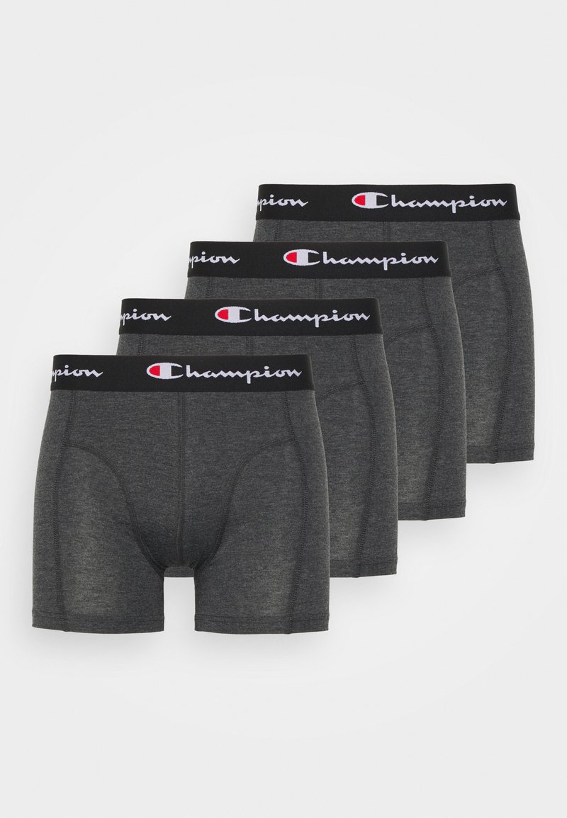 Champion 4 PACK - Cuecas boxer - grey