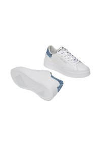 Crime London Sneakers laag - bianco