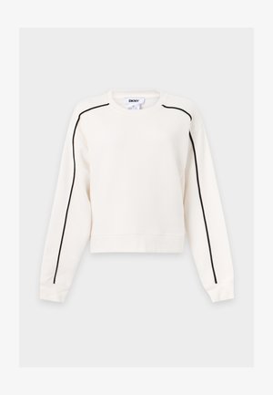 DKNY, LOGO CREW - Sweatshirt - ivory