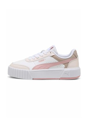 CARINA MIA SNEAKERS - Sneaker low - white/rosy outlook jasmine flower