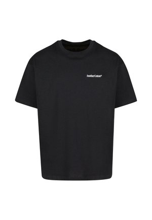 Another Cotton Lab MORE ESPRESSO OVERSIZED  - T-shirt con stampa - black