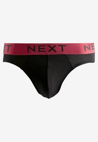 Next TEN PACK - Bokserit - black metallic colour waistbands