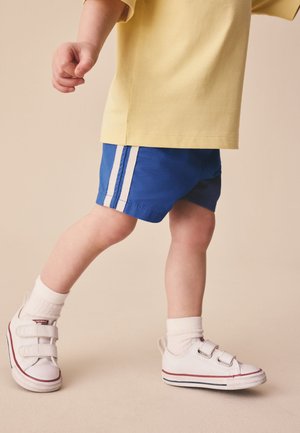 Next, REGULAR FIT - SIDE STRIPE PULL ON - Šortky - blue