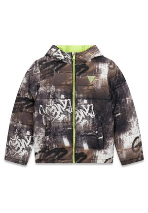 PUFFER - Winterjacke - mehrfarbig braun