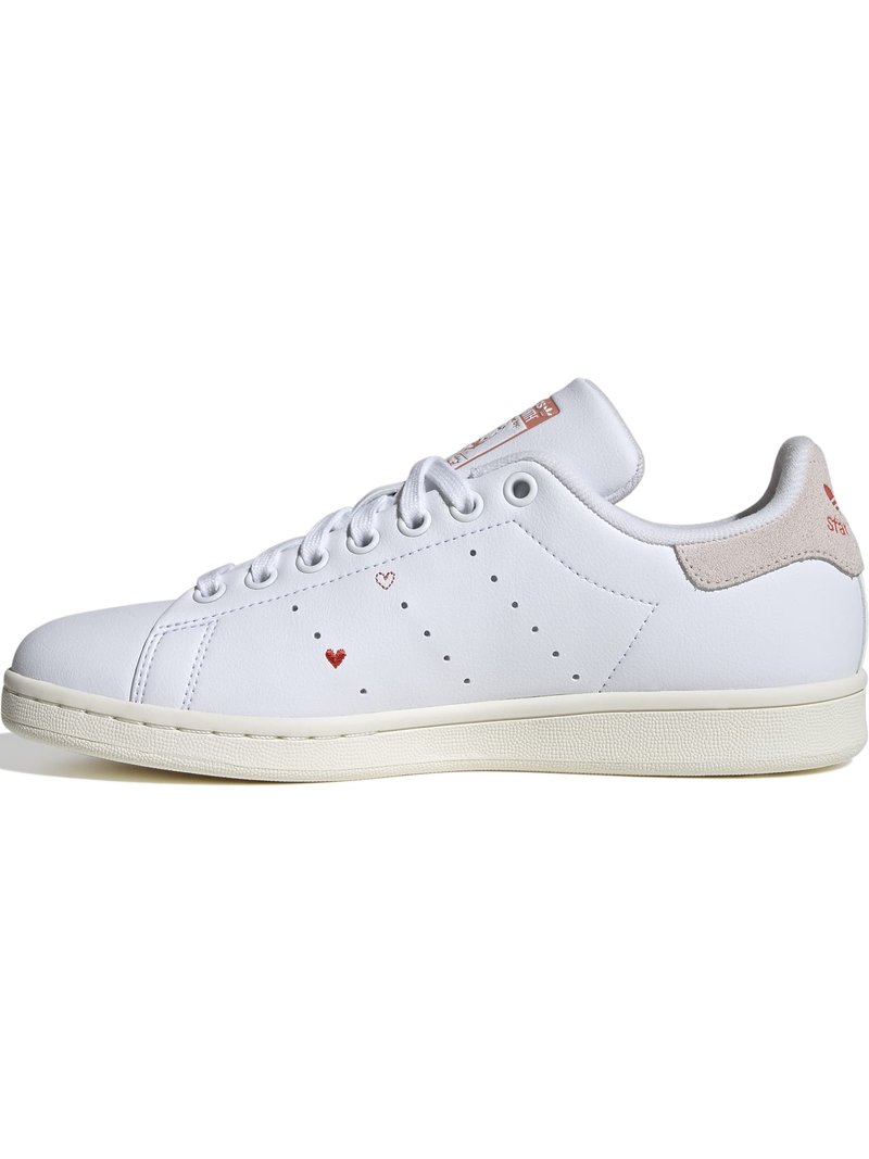 adidas Originals STAN SMITH W - Baskets basses - ftwr white putty mauve bright red/blanc 