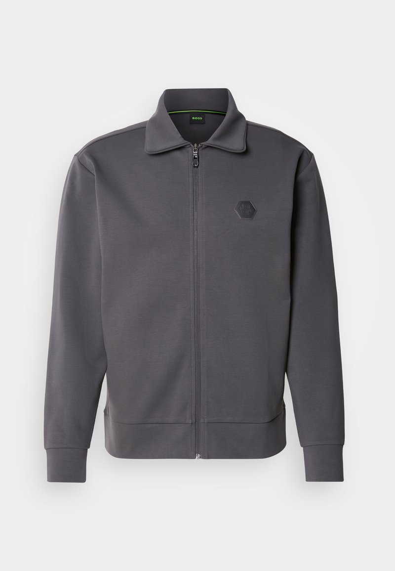 Boss Sweater met rits donkergrijs Boss Sweater met rits donkergrijs