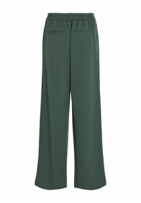 VILA VIVARONE HW WIDE - NOOS - Auduma bikses - pineneedle