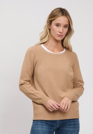 INFLUENCER, Trui - camel