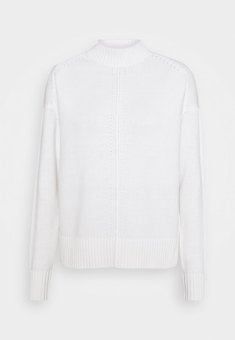 Selected Femme Tall Strickpullover - white