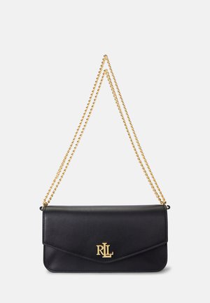 NAPPA LEATHER MEDIUM SAWYER BAG - Torba preko tijela - black