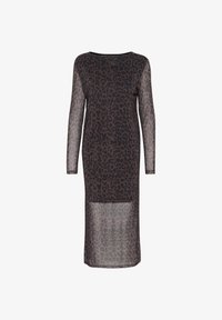 Izbrano, chocolate brown leopard