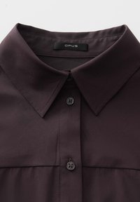OPUS LOOSE FIT 3/4 SLEEVE - Hemdbluse - midnight brown