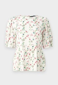 PCKARY PEPLUM - Blouse - cloud dancer