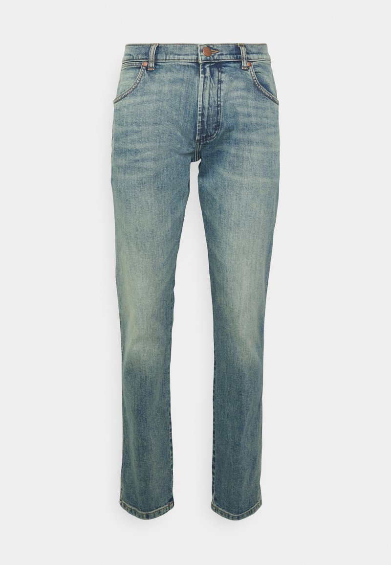 Wrangler LARSTON - Calças de ganga justas - grid indigo
