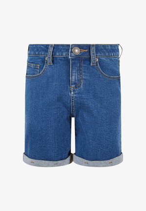 STRETCH - Kratke hlače iz džinsa - clearblue washed