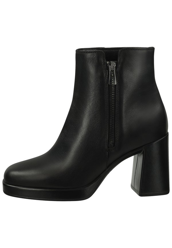 High Heel Stiefelette - nero