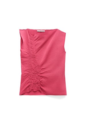 ADOLFO DOMINGUEZ, T-shirt print - raspberry