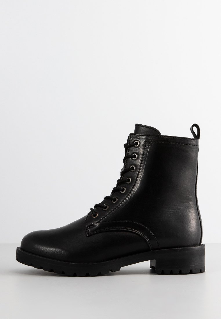 Dune London Veterboots zwart Dune London Veterboots zwart
