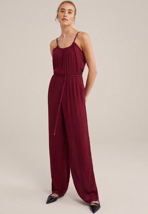 Jumpsuit - red