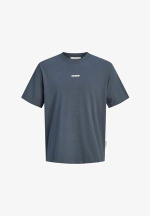 Jack & Jones, JCOCLUB BACK SCRIPT TEE SS CREW NECK SN - T-shirt imprimé - outer space